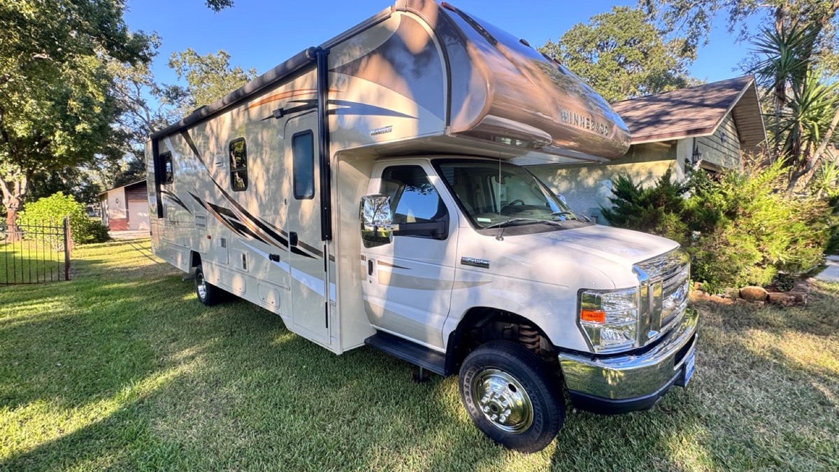 Motorhome exterior after Detail Dudez mobile RV detailing